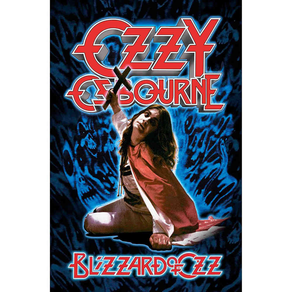 Ozzy Osbourne - Blizzard Of Ozz Textiel Poster - Multicolours